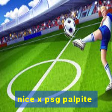 nice x psg palpite